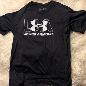 Under Armour Men's Black Short Sleeve Tee